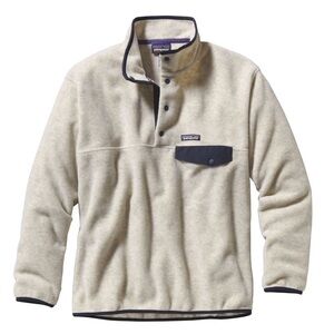 Patagonia Cream and Black Men's Sweater